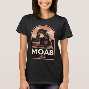 Moab Utah Arches Vintage Travel T-Shirt
