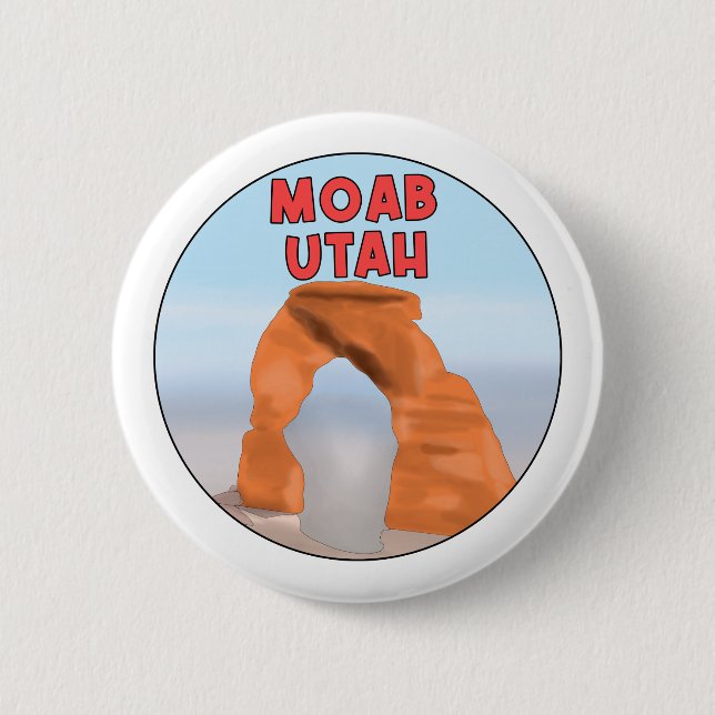 Moab Utah Button (Front)