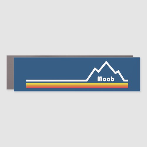 Moab Utah Car Magnet
