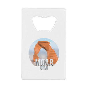 Moab Utah Credit Card Bottle Opener