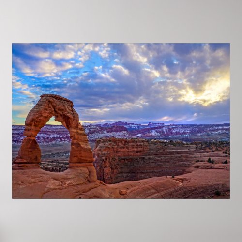 Moab Utah _ Delicate arch _ Poster