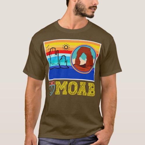 Moab Utah graphic T_Shirt