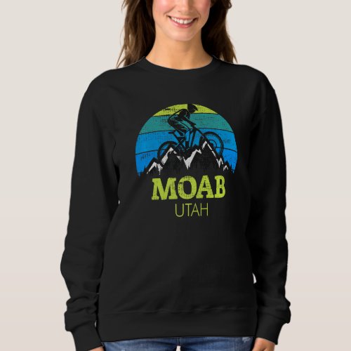 Moab Utah Mountain Biking Sweatshirt