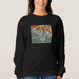 Moab Utah Mountains UT Vacation Souvenir Sweatshirt