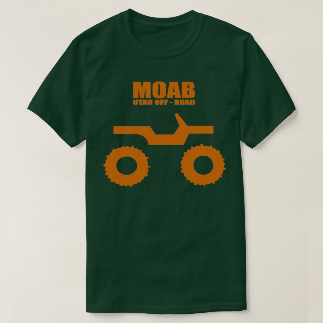 Moab Utah OffReoad  T-Shirt (Design Front)