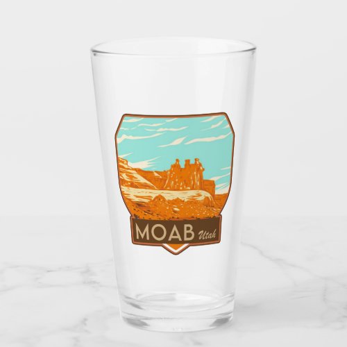 Moab Utah Pint Glass