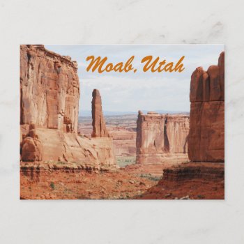 Moab Utah Postcard by JustLola at Zazzle