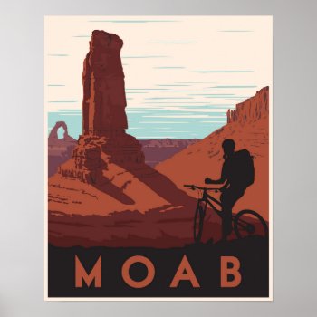 Moab  Utah Poster by stevethomas at Zazzle