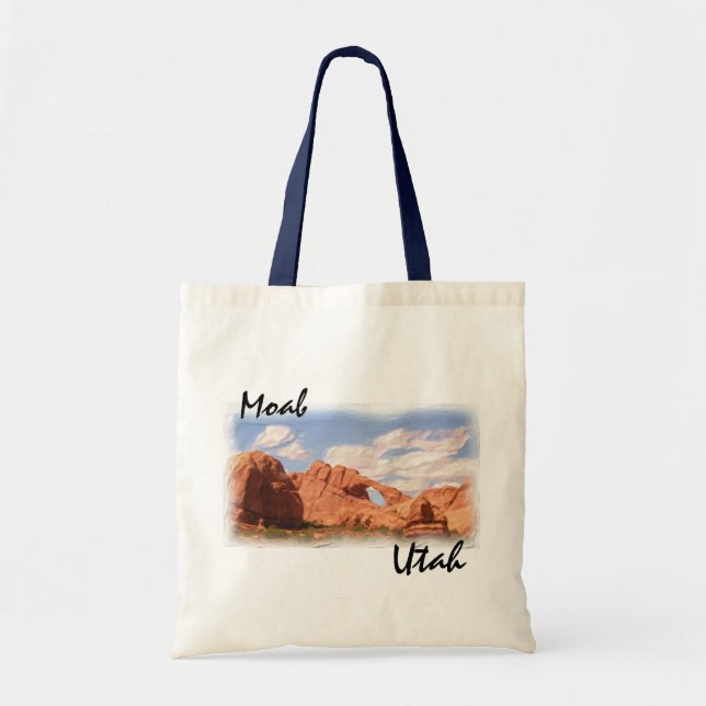 Moab Utah reusable bag (Front)
