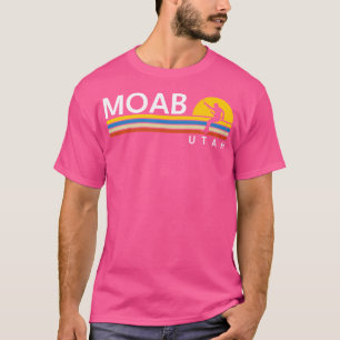 Moab Utah Rock Climbing Vintage Retro Souvenirs T-Shirt