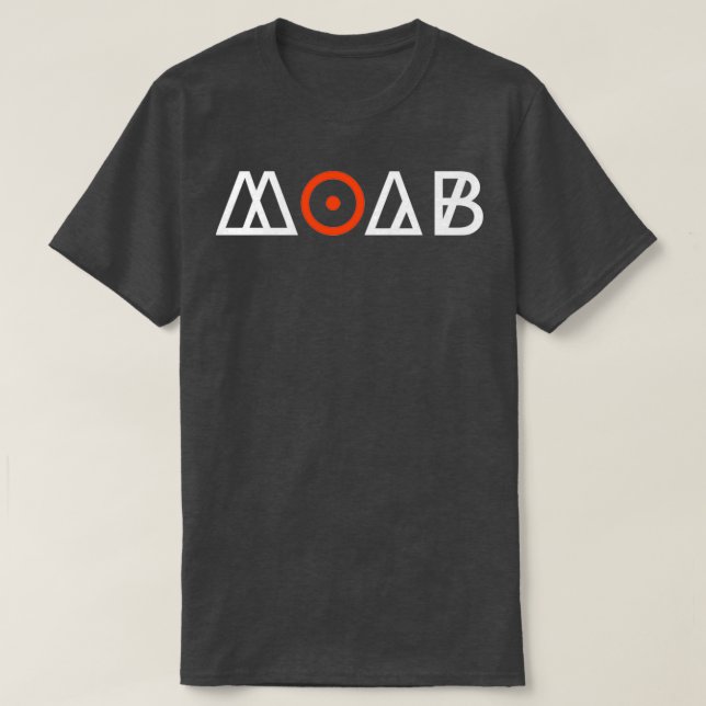 Moab Utah T-Shirt (Design Front)
