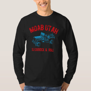 Moab Utah USA Offroad Slickrock Distressed 4x4 17 T-Shirt