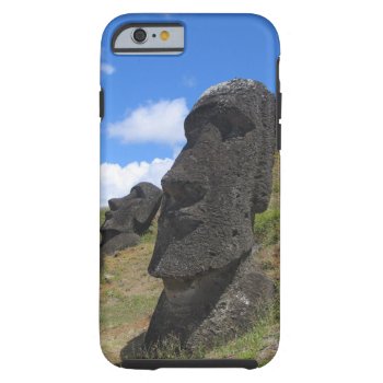 Moai On Easter Island Tough Iphone 6 Case by Argos_Photography at Zazzle