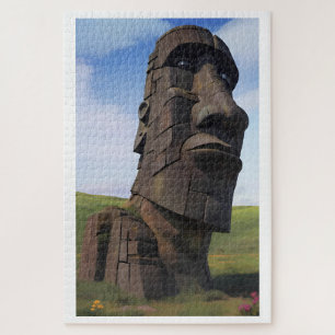 Moai on the Molehill Jigsaw Puzzle