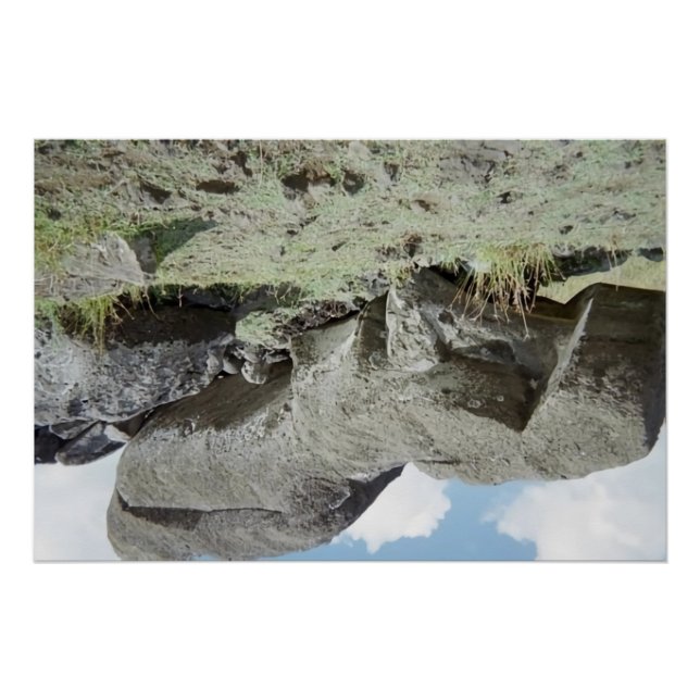 Moai Pit in the Sky Poster (Front)
