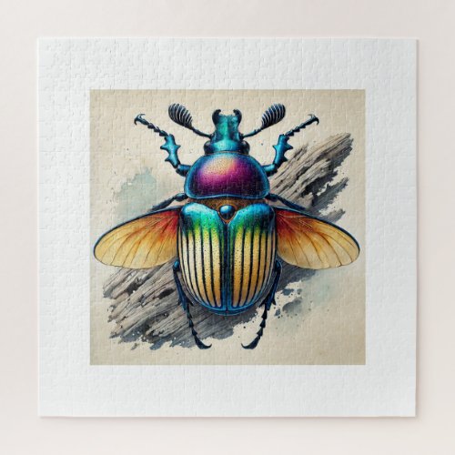 Moala Beetle 270624IREF120 _ Watercolor Jigsaw Puzzle