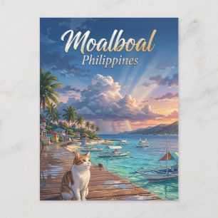 Moalboal Philippines Postcard
