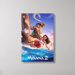 Moana 2 Theatrical Art Canvas Print