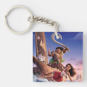 Moana 2 Theatrical Art Keychain