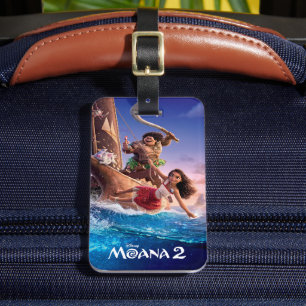 Moana 2 Theatrical Art Luggage Tag