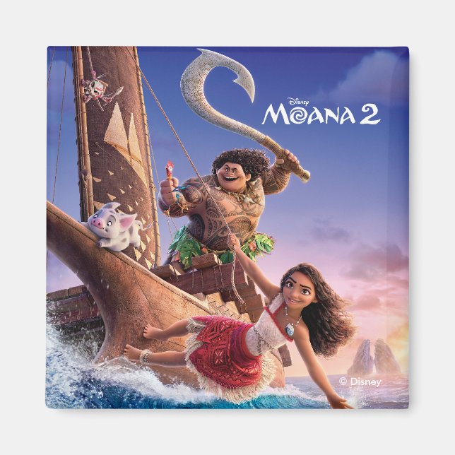 Moana 2 Theatrical Art Magnet (Front)