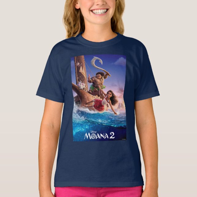 Moana 2 Theatrical Art T-Shirt (Front)