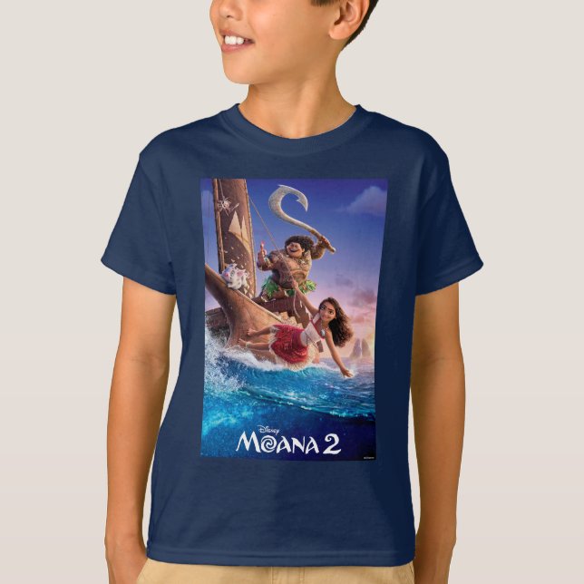 Moana 2 Theatrical Art T-Shirt (Front)