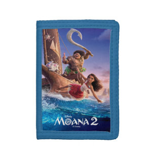 Moana 2 Theatrical Art Tri-fold Wallet