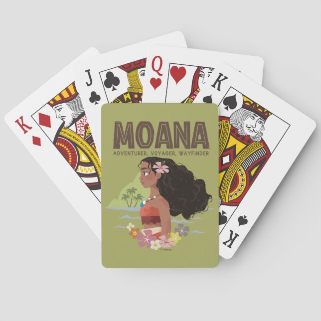 Moana | Adventurer Playing Cards (Back)
