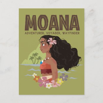 Moana | Adventurer  Voyager  Wayfinder Postcard by Moana at Zazzle