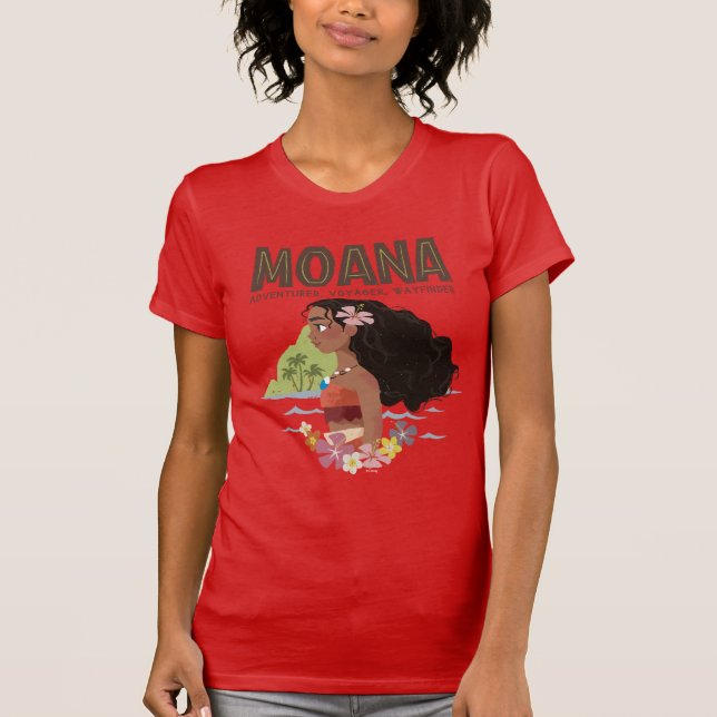 Moana | Adventurer, Voyager, Wayfinder T-Shirt (Front)
