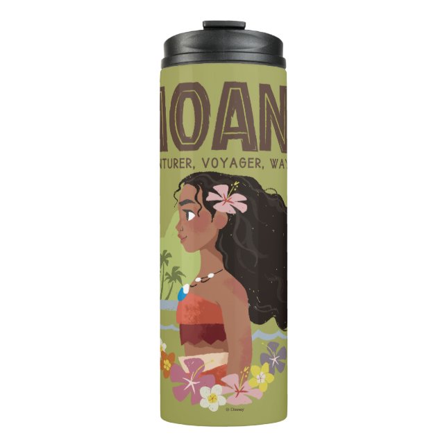 Moana | Adventurer, Voyager, Wayfinder Thermal Tumbler (Front)