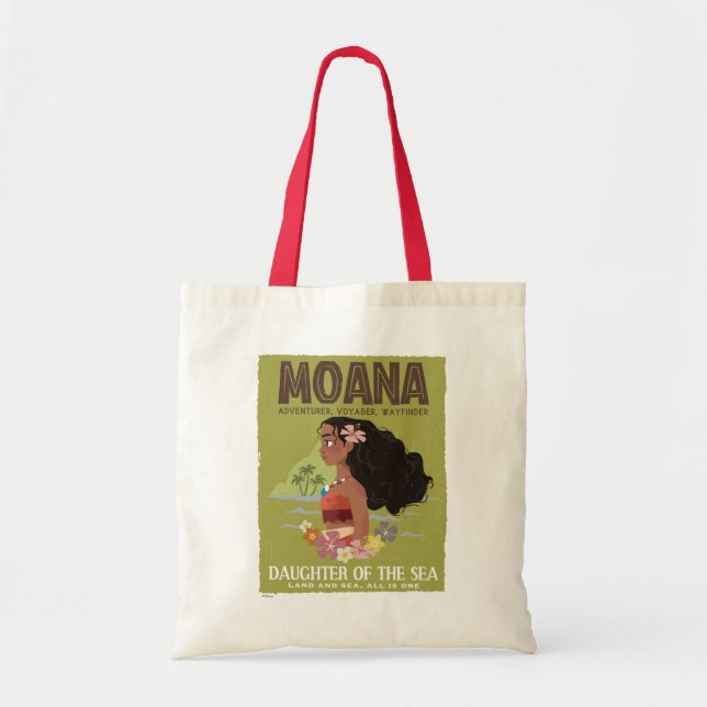 Moana | Adventurer, Voyager, Wayfinder Tote Bag (Front)