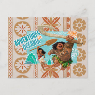 Moana Adventures In Oceania Postcard