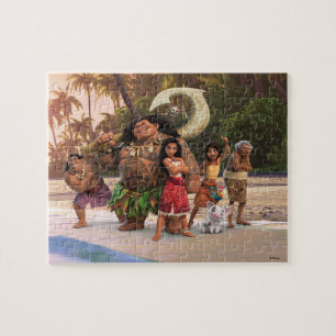 Moana and Crew Jigsaw Puzzle