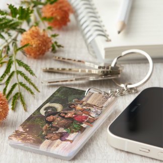 Moana and Crew Keychain