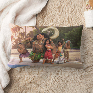 Moana and Crew Lumbar Pillow