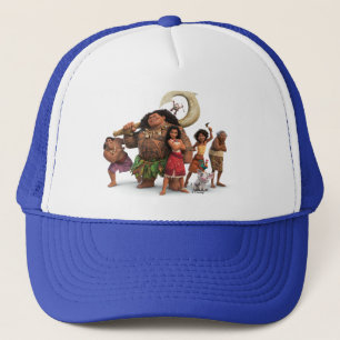 Moana and Crew Trucker Hat