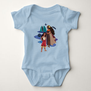 Moana and Matangi Baby Bodysuit