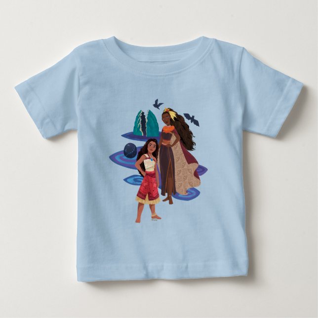 Moana and Matangi Baby T-Shirt (Front)