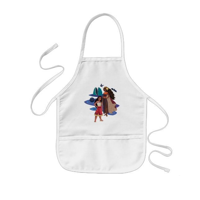 Moana and Matangi Kids' Apron (Front)