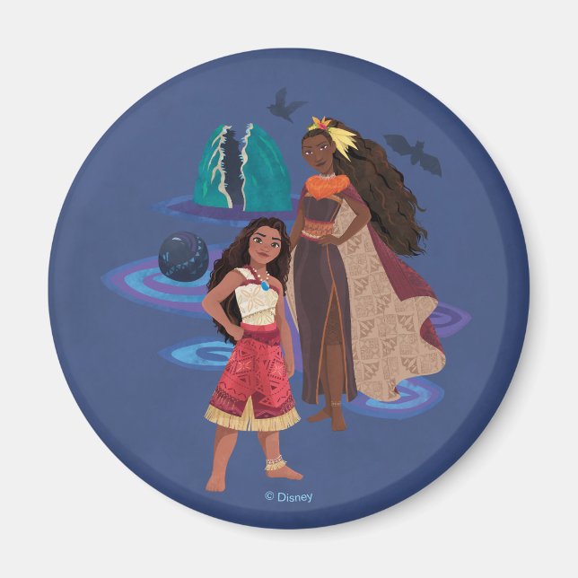 Moana and Matangi Magnet (Front)