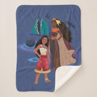 Moana and Matangi Sherpa Blanket