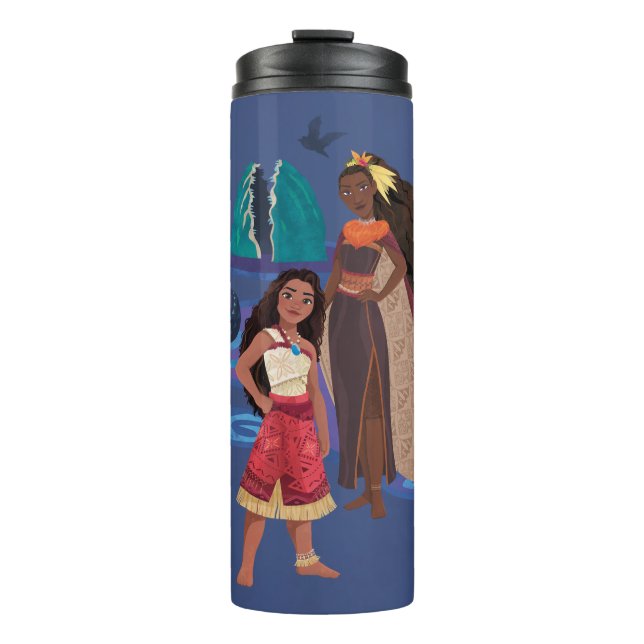 Moana and Matangi Thermal Tumbler (Front)