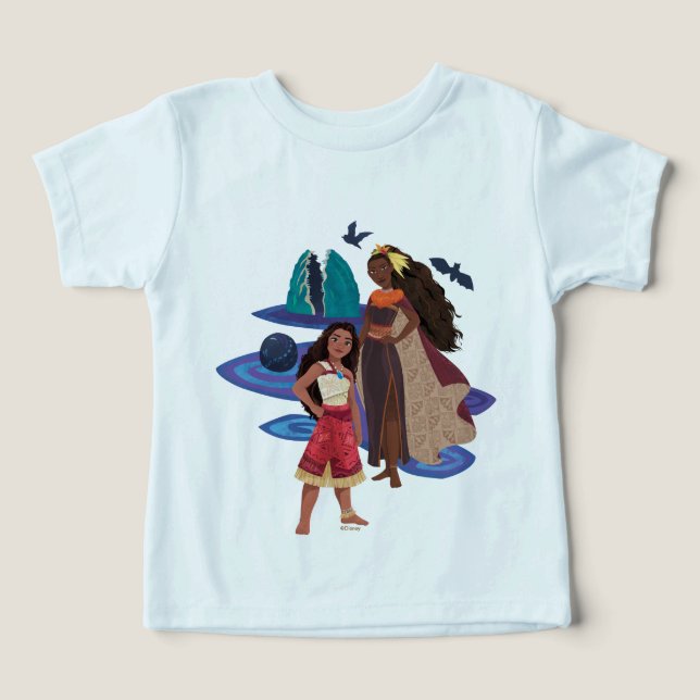 Moana and Matangi Toddler T-shirt (Design Front)