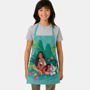 Moana and Simea Ocean Sisters Apron