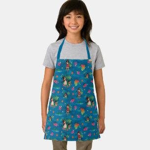 Moana and Simea Ocean Sisters Pattern Apron