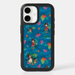 Moana and Simea Ocean Sisters Pattern iPhone 16 Case