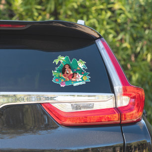 Moana and Simea Ocean Sisters Sticker