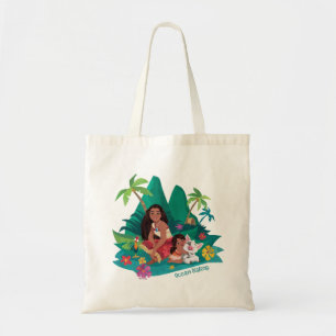 Moana and Simea Ocean Sisters Tote Bag